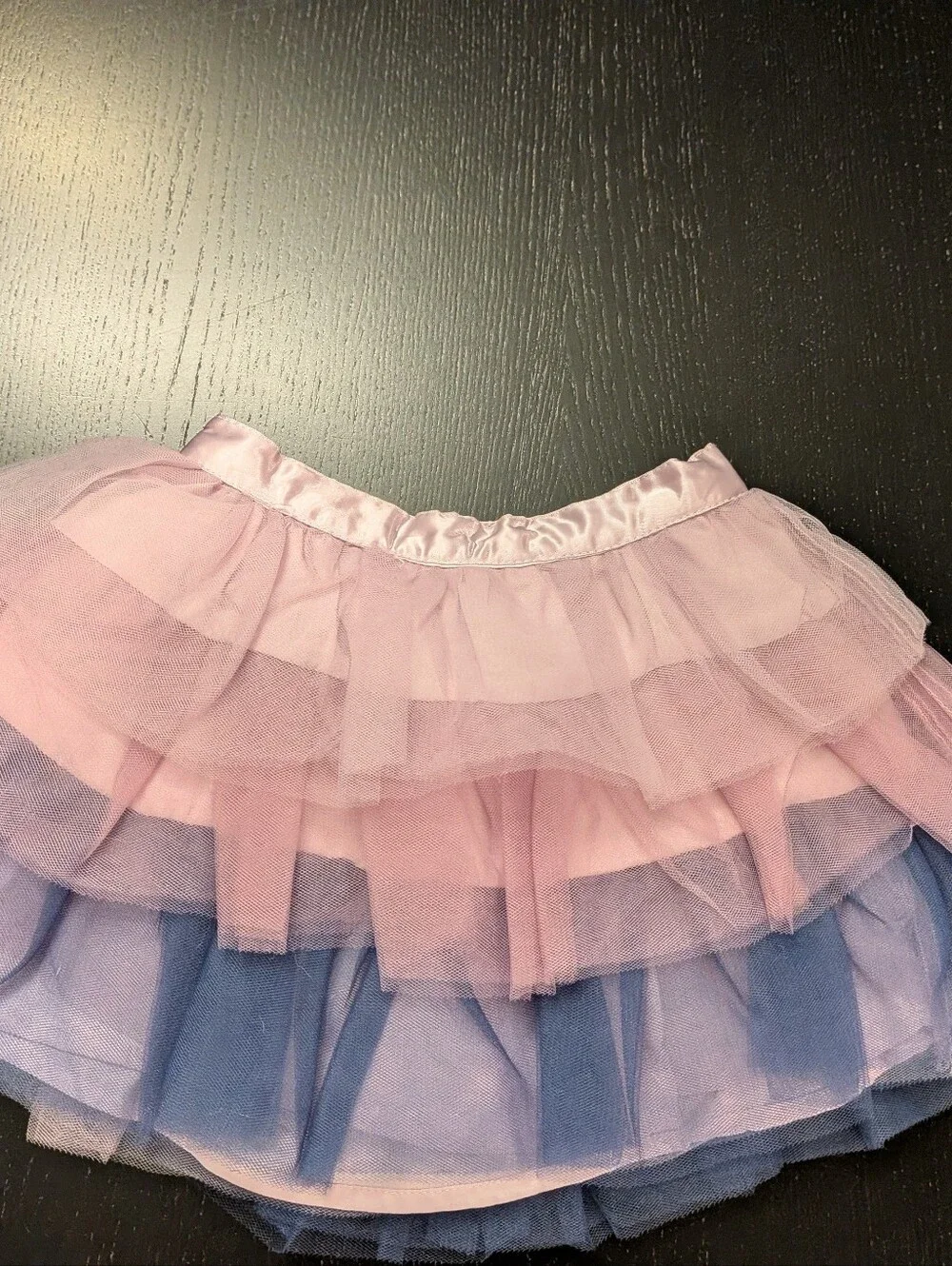 Janie and Jack Light Pink Layered Tulle Skirt - Picture 2 of 6